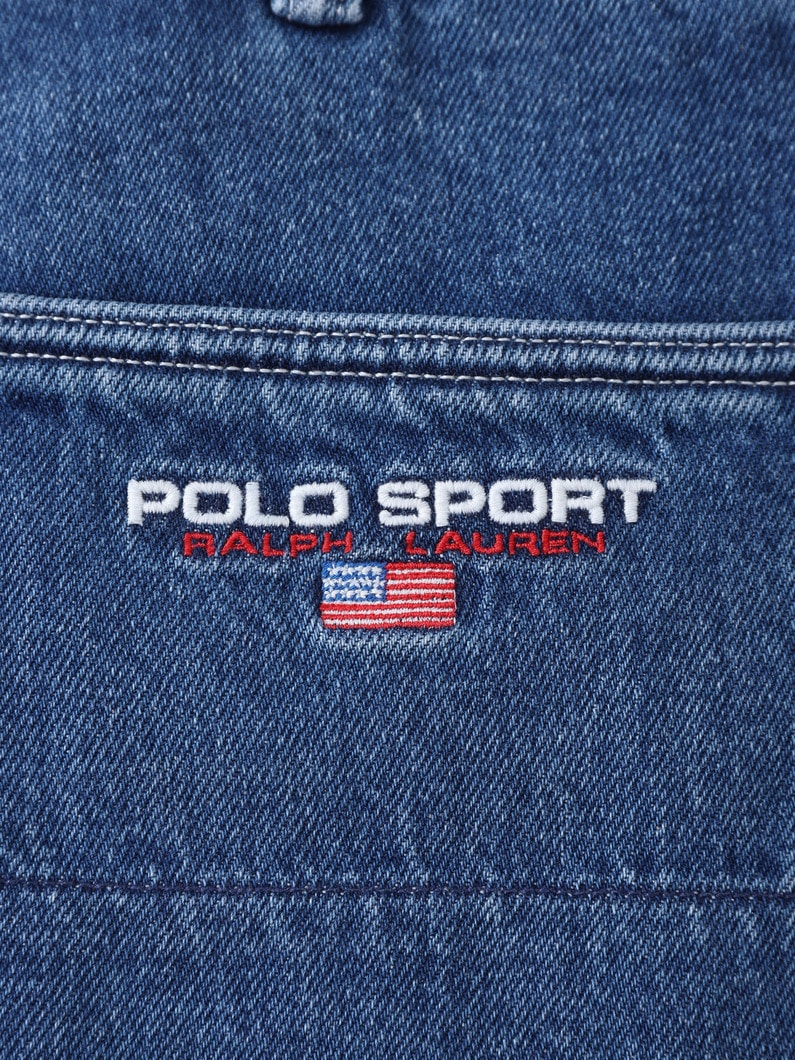 ウーブン デニムショーツ 詳細画像 blue 4