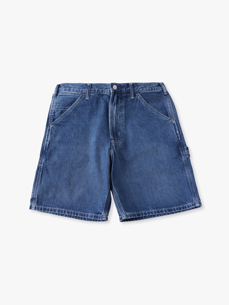 ウーブン デニムショーツ 詳細画像 blue 1