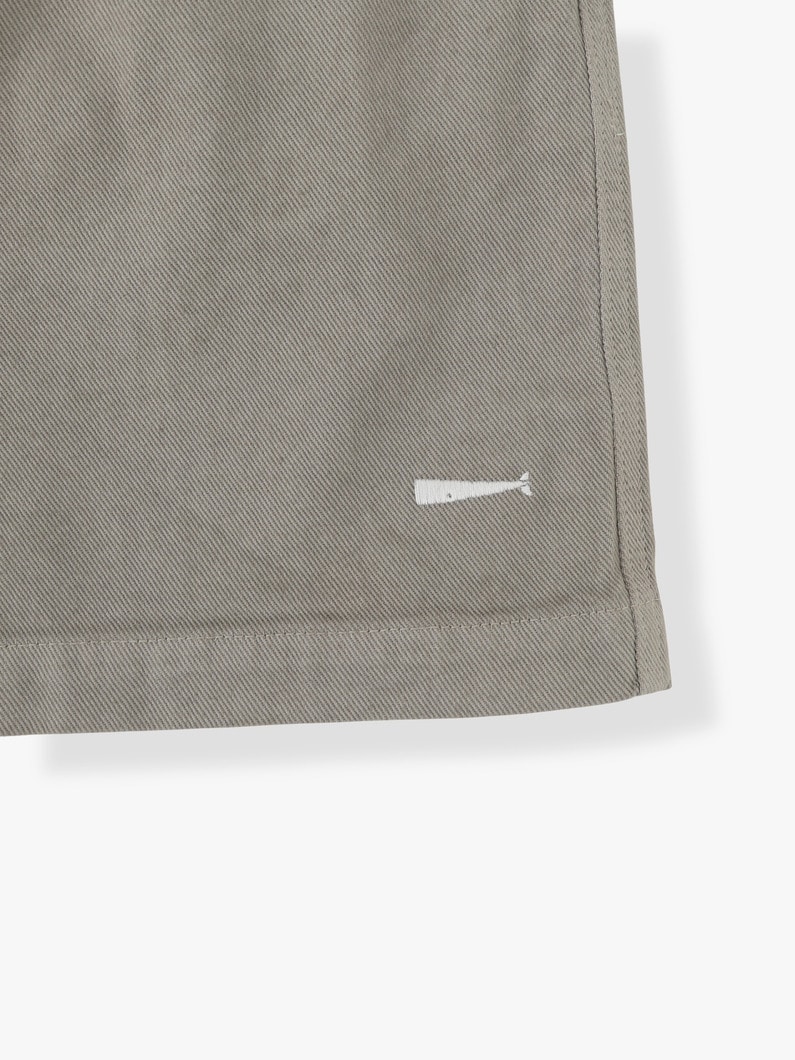 ピグメントダイ ショア ツイルショーツ 詳細画像 gray 3