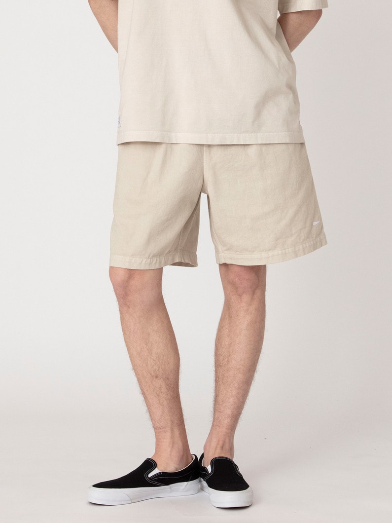 ピグメントダイ ショア ツイルショーツ 詳細画像 off white