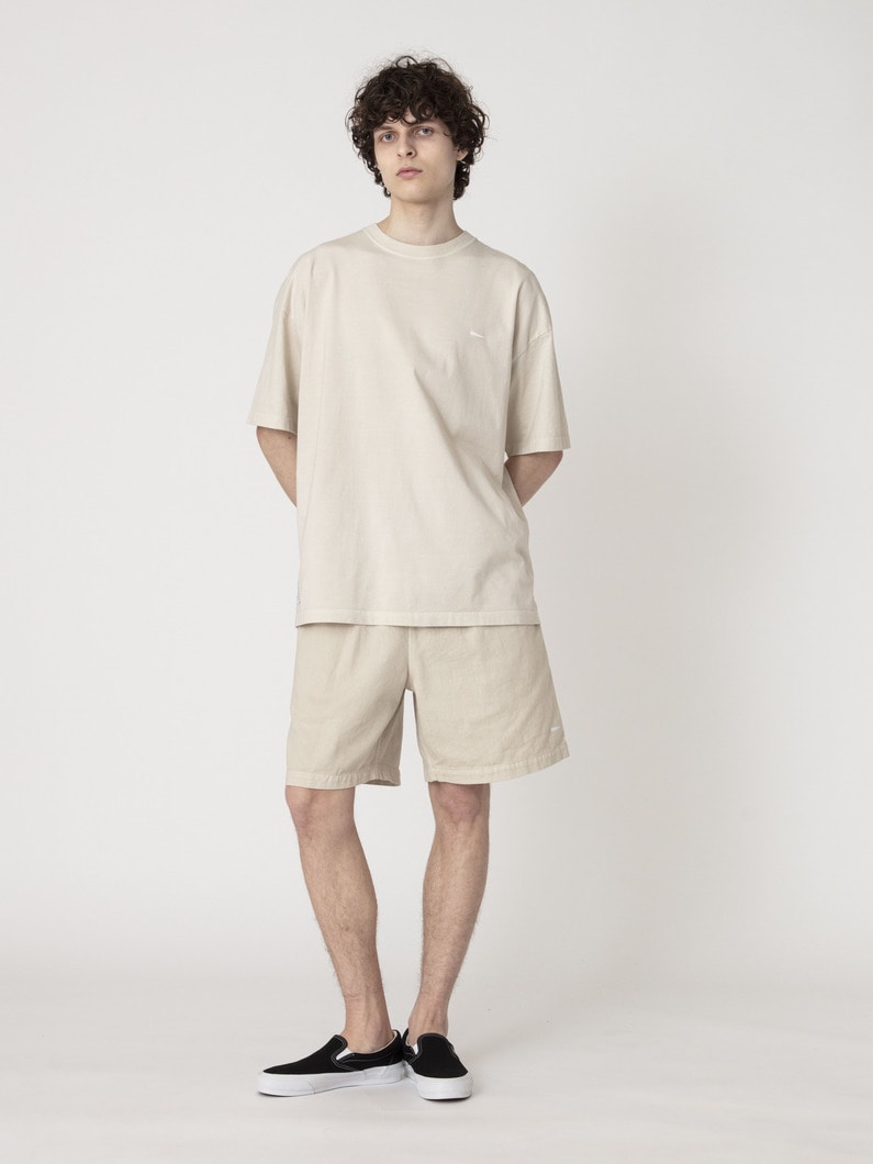 ピグメントダイ ショア ツイルショーツ 詳細画像 off white 2