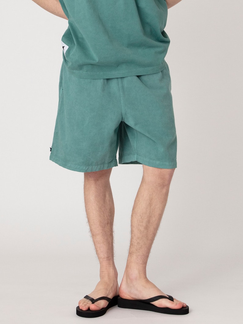 ピグメントダイ ショア ツイルショーツ 詳細画像 green