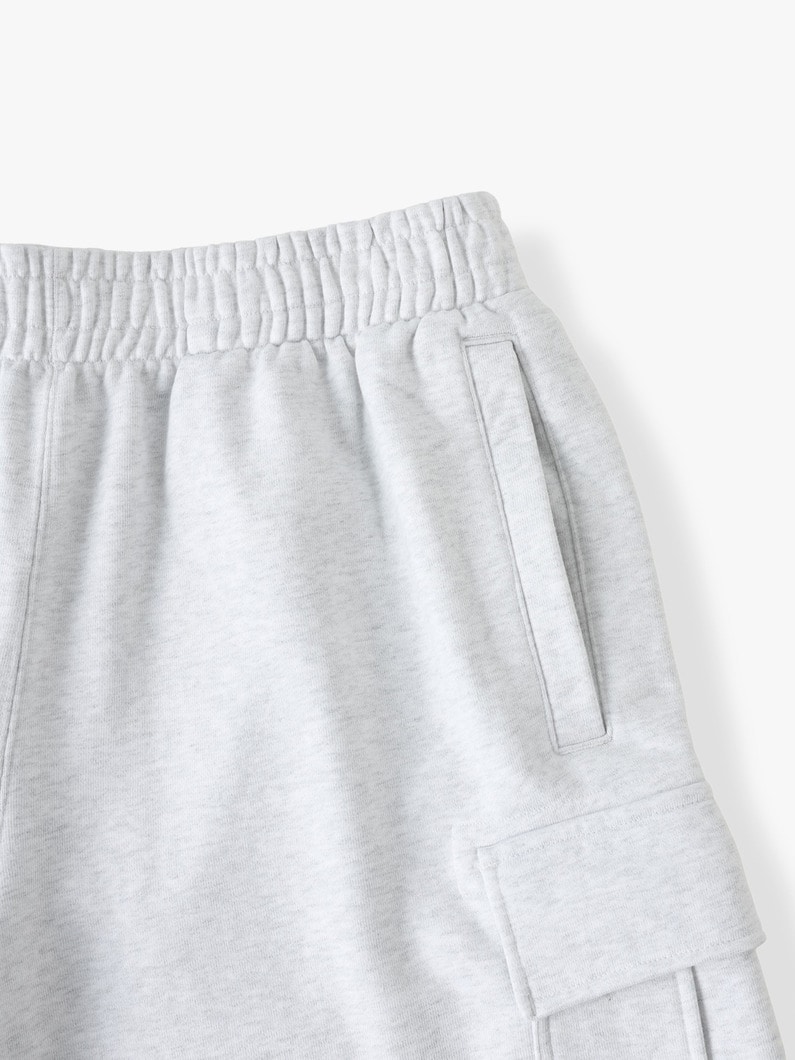 スウェット カーゴショーツ 詳細画像 gray 3