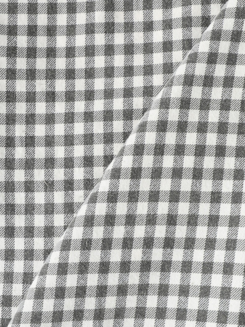 ヴィンテージ プレイドシャツ 詳細画像 white 3
