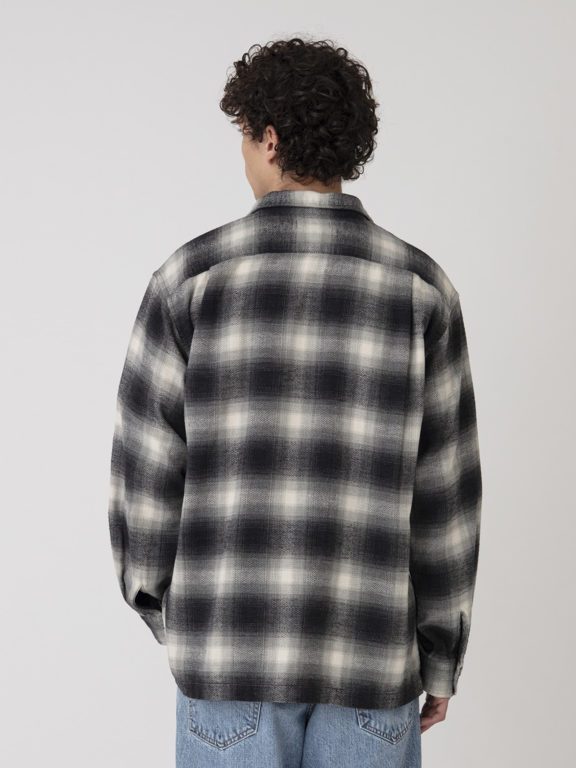 ヘリンボーン オンブレチェック シャツ｜RHC(アールエイチシー)｜Ron