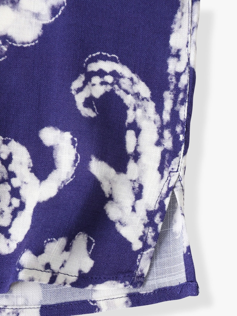 プリンテッド ショートスリーブシャツ 詳細画像 brown 3