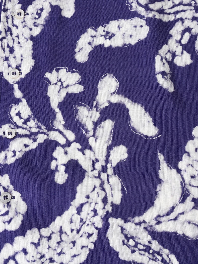 プリンテッド ショートスリーブシャツ 詳細画像 brown 4