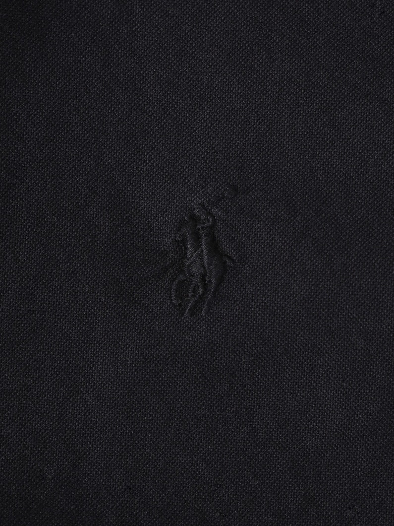 オックスフォード PPC ボタンダウンシャツ 詳細画像 black 4