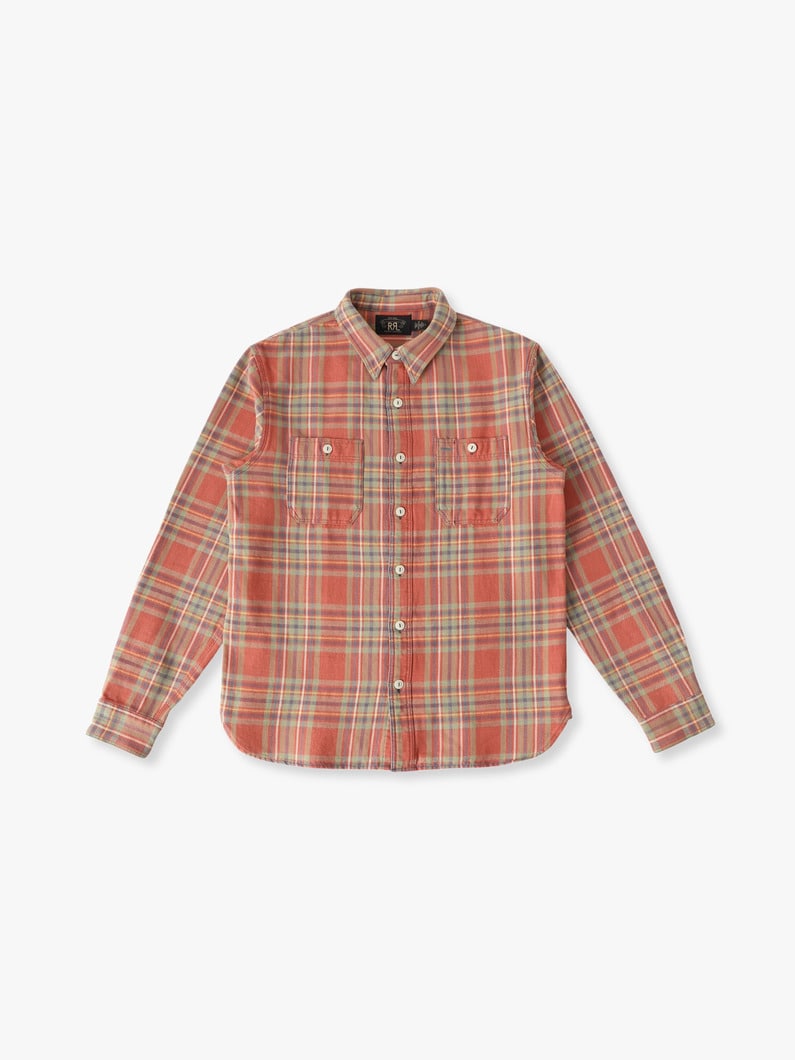 ファレル チェックシャツ 詳細画像 red 1