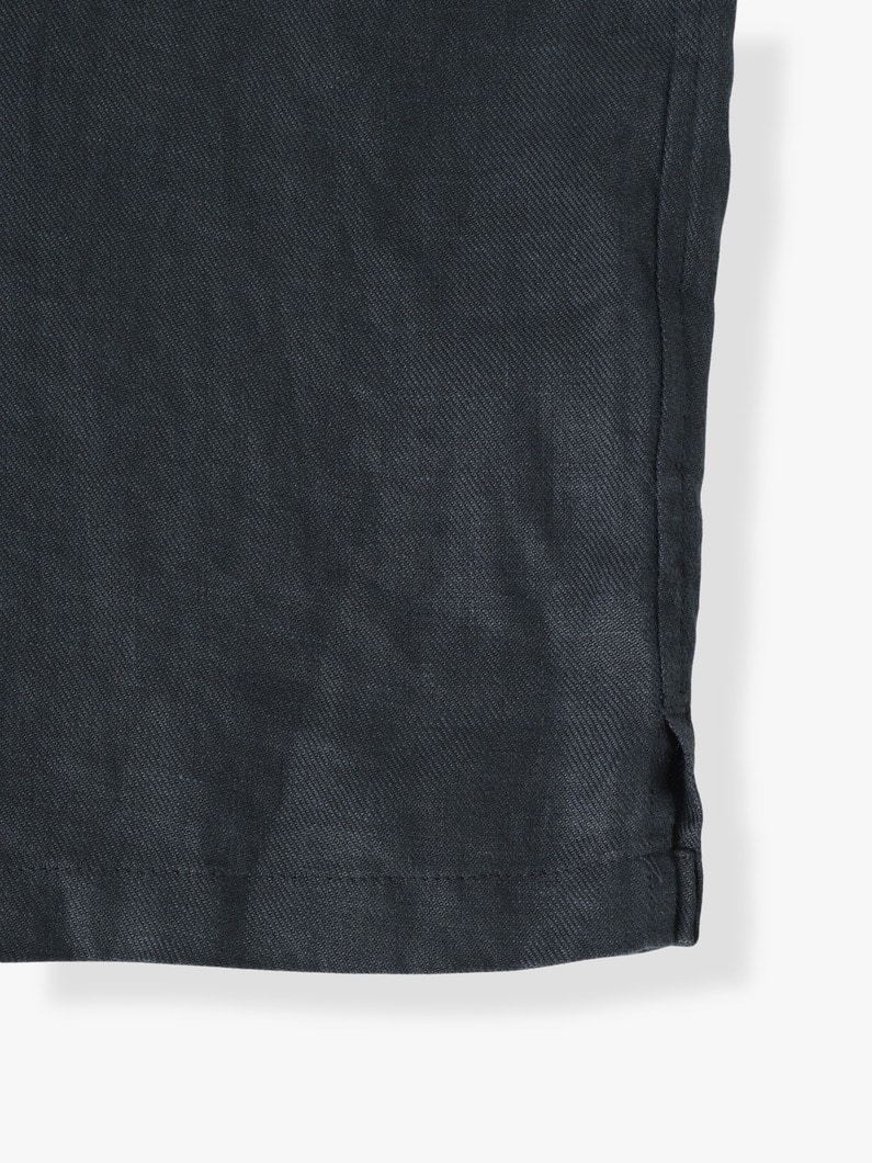 ジャパンリネン オープンカラー ショートスリーブシャツ 詳細画像 beige 3