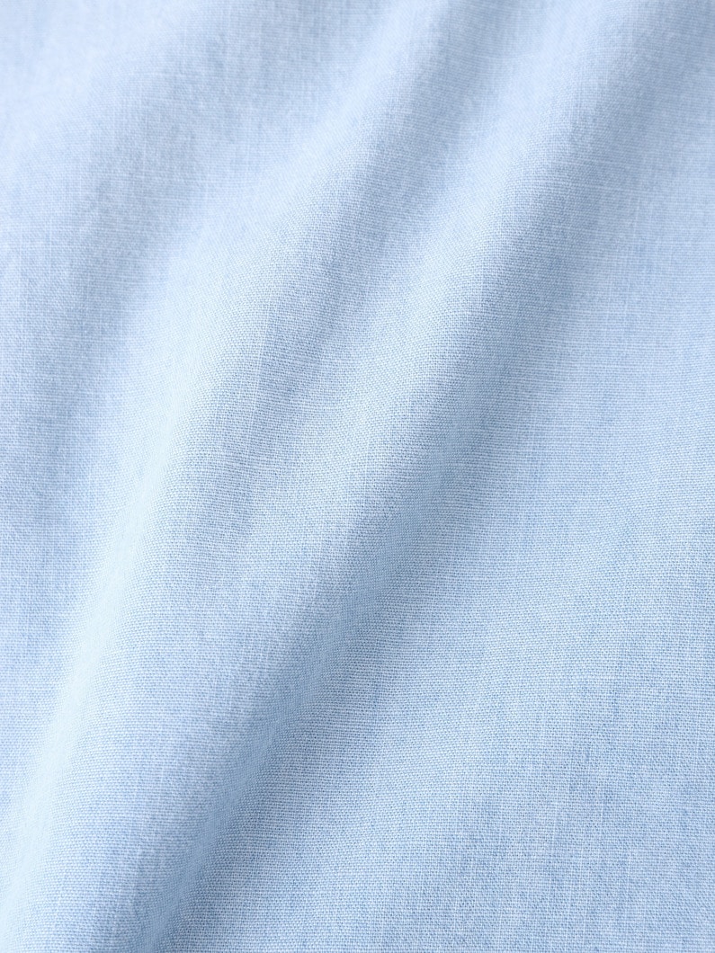 ヴィンテージ シャンブレーデニム シャツ 詳細画像 indigo 3