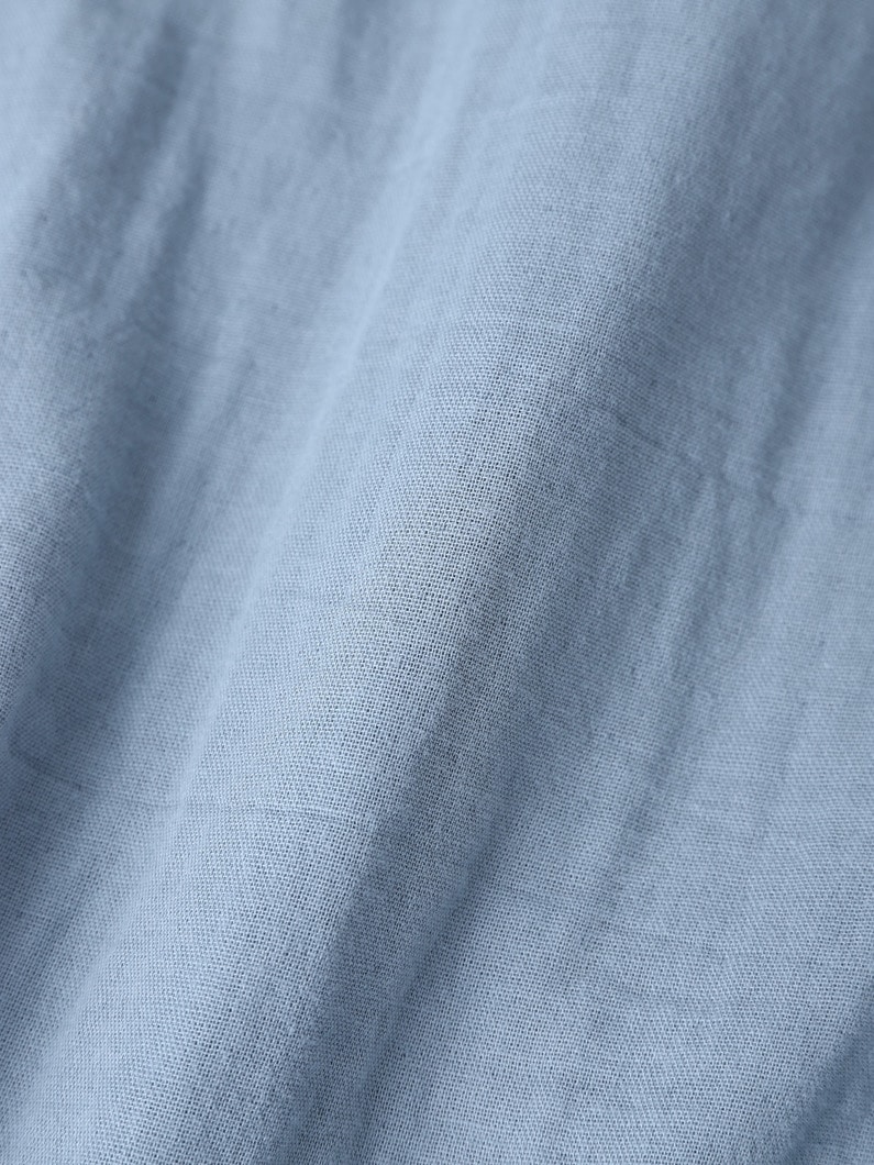 ダブルガーゼ シャツ 詳細画像 sax 3