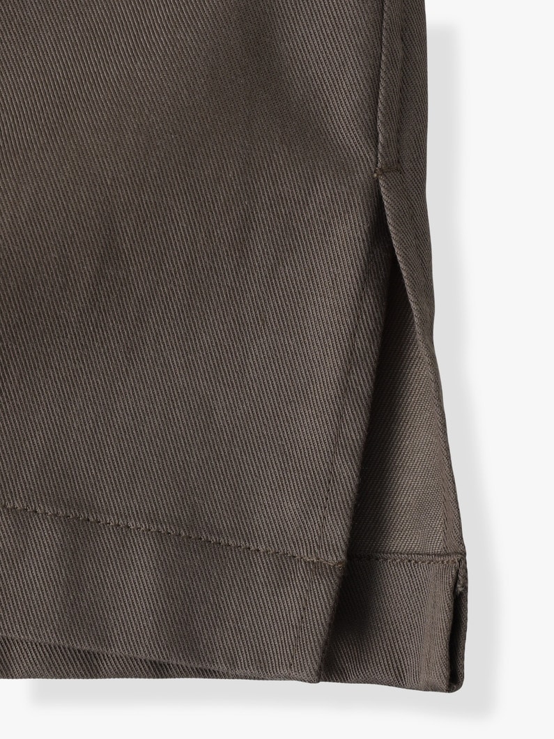 テンセルコットン オープンカラーシャツ 詳細画像 ivory 3