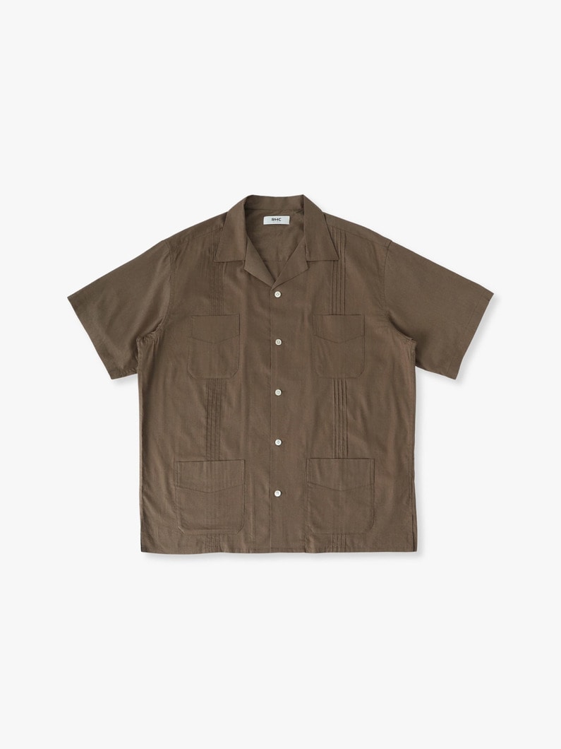 エコベロ キューバシャツ 詳細画像 brown 3