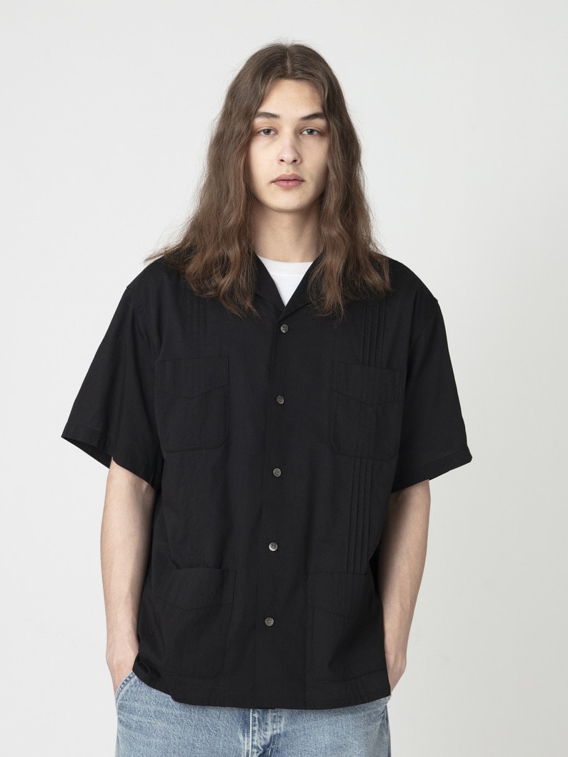 エコベロ キューバシャツ 詳細画像 black