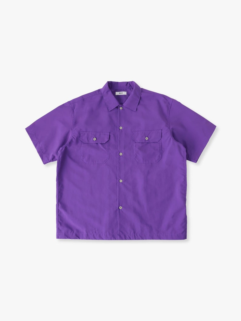 サプレックスナイロン ワーク ショートスリーブシャツ 詳細画像 purple 3