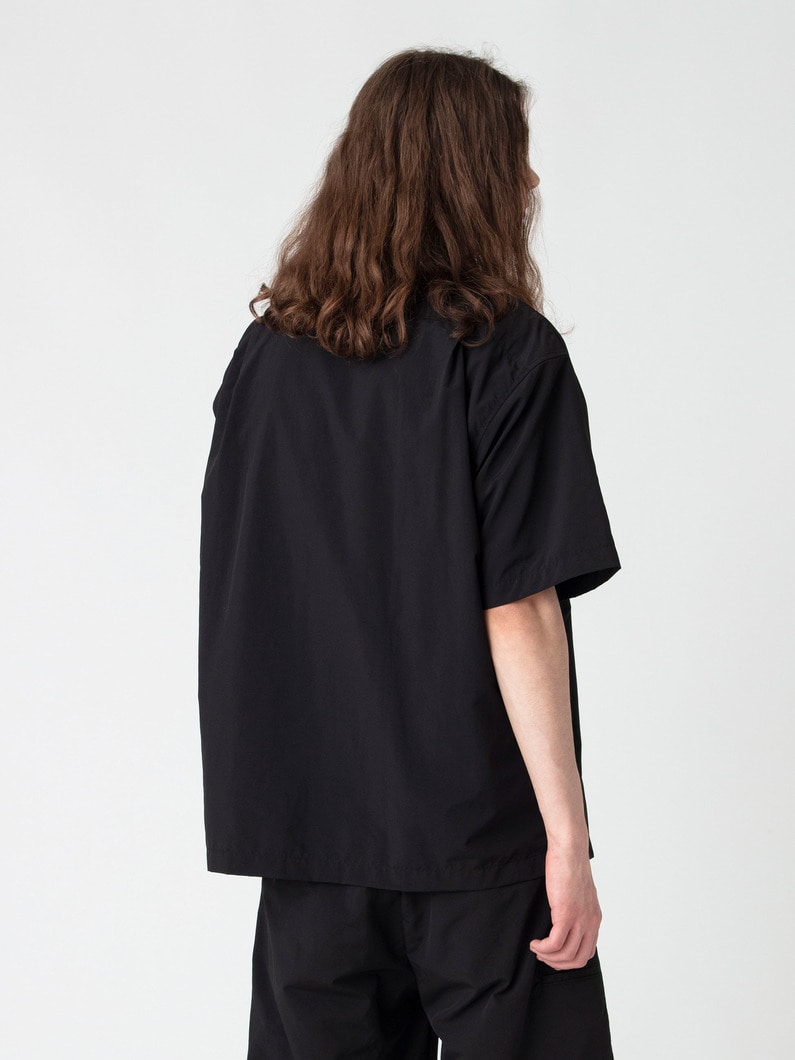 サプレックスナイロン ワーク ショートスリーブシャツ 詳細画像 black 2