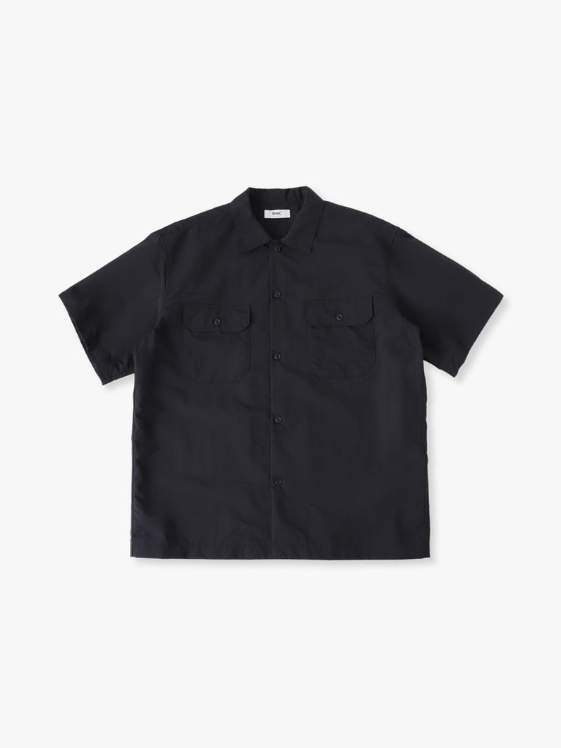 サプレックスナイロン ワーク ショートスリーブシャツ 詳細画像 black 3