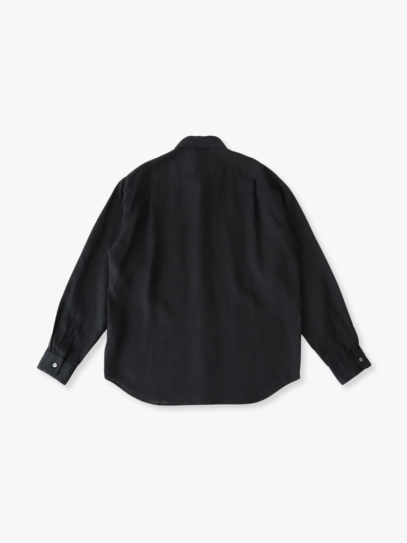 ヘンプ ブロードクロス レギュラーシャツ 詳細画像 off white 1