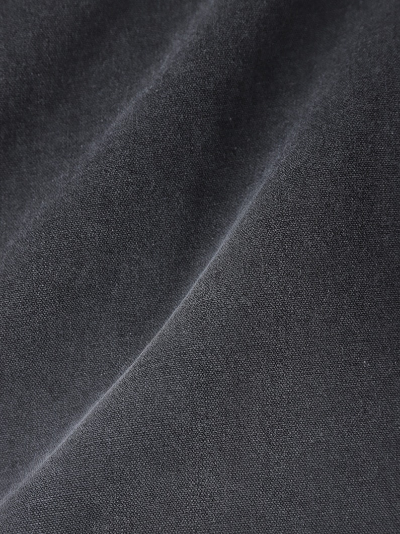 ピグメントダイ ダックシャツ 詳細画像 black 3