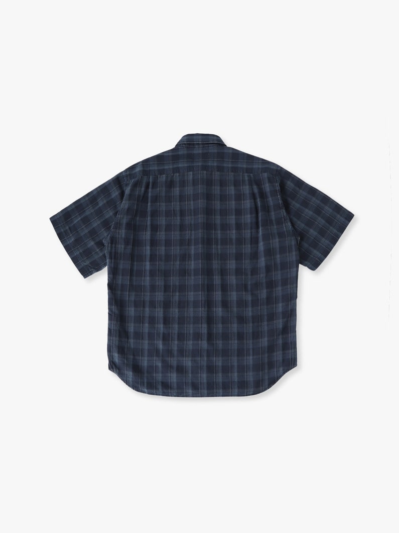 マドラスチェック ショートスリーブシャツ 詳細画像 khaki 1