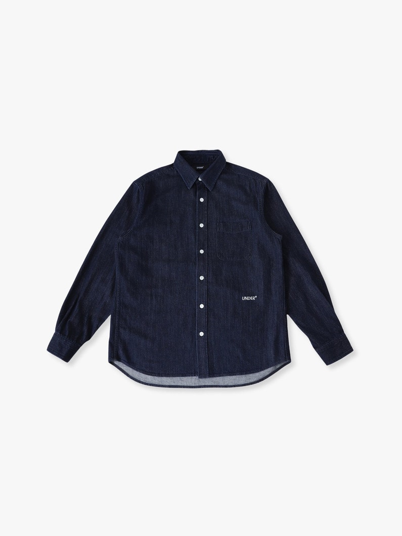クラシック デニムシャツ 詳細画像 indigo 3