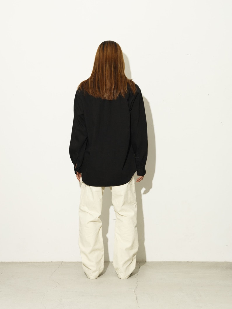 クラシック デニムシャツ 詳細画像 black 2