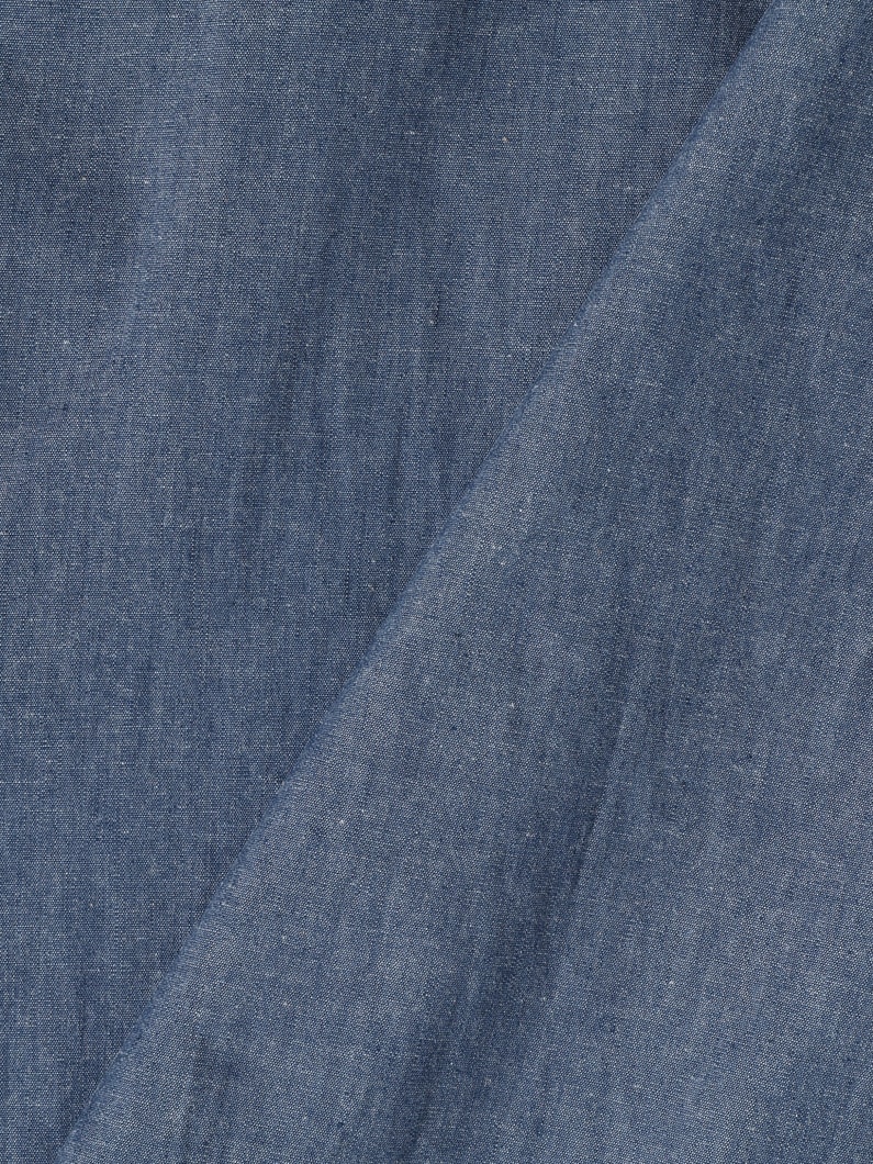 シャンブレー ショートスリーブ シャツ 詳細画像 light blue 5