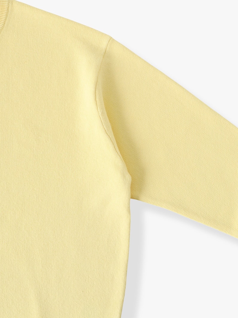 コットンリネン ダブルフェイス ニットプルオーバー 詳細画像 yellow 2