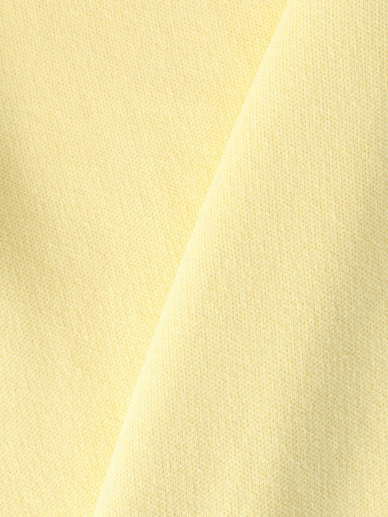 コットンリネン ダブルフェイス ニットプルオーバー 詳細画像 yellow 3