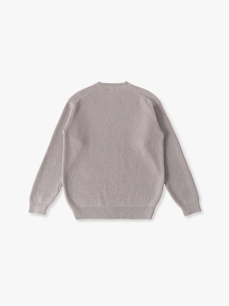 リサイクルコットン ニットプルオーバー 詳細画像 light beige 1