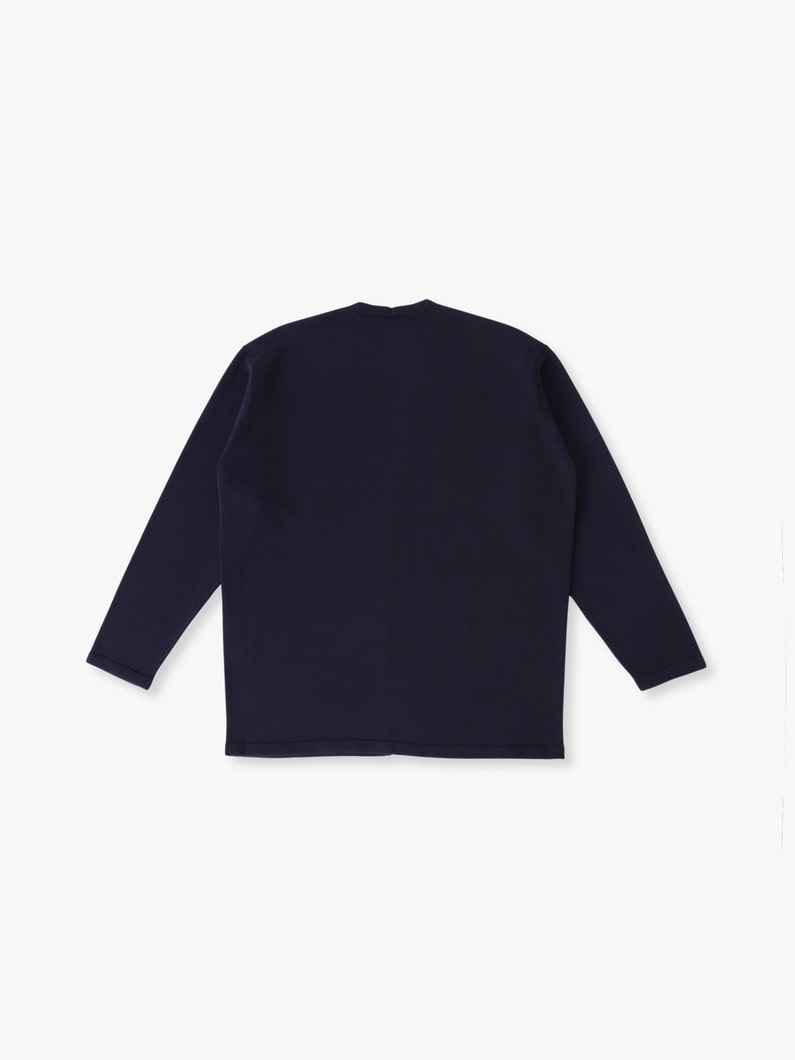 スヴィンコットン ニット カーディガン 詳細画像 navy 1