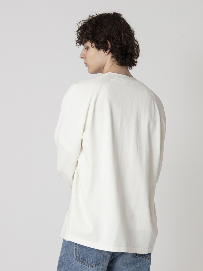 アシッド ニットカーディガン 詳細画像 ivory 2