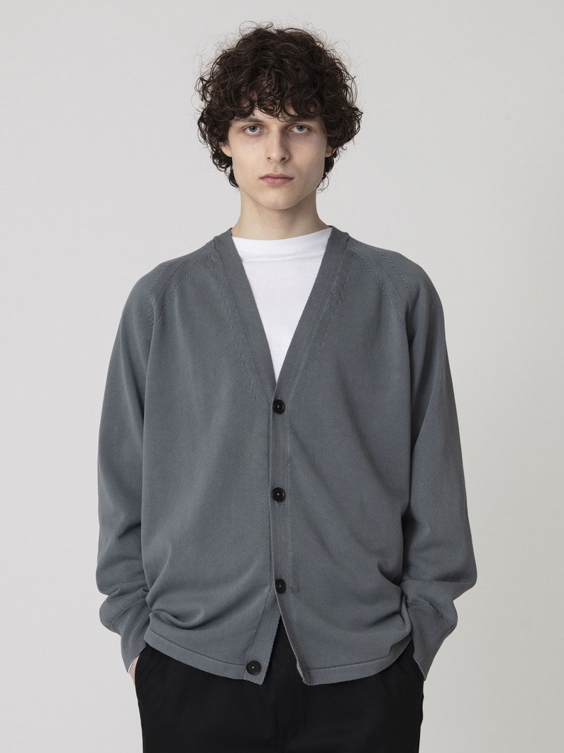 アシッド ニットカーディガン 詳細画像 gray 2