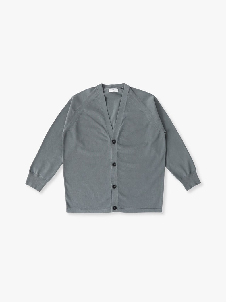 アシッド ニットカーディガン 詳細画像 gray 4