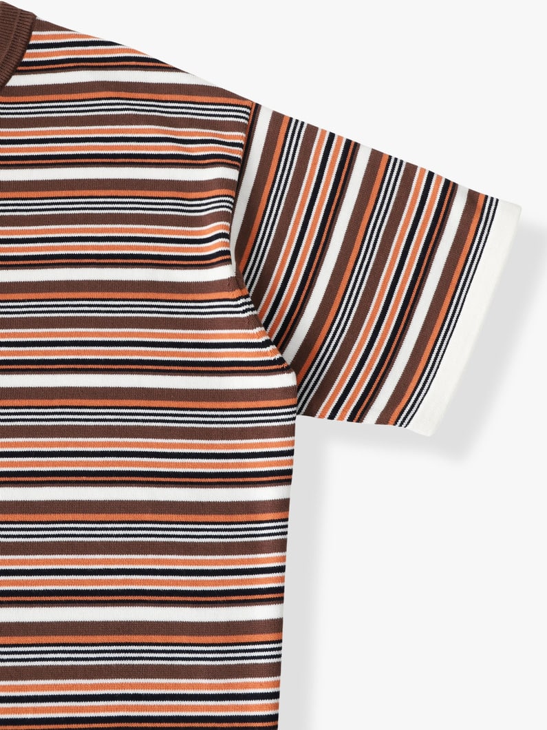 コーマコットン ニット ティー 詳細画像 brown 2