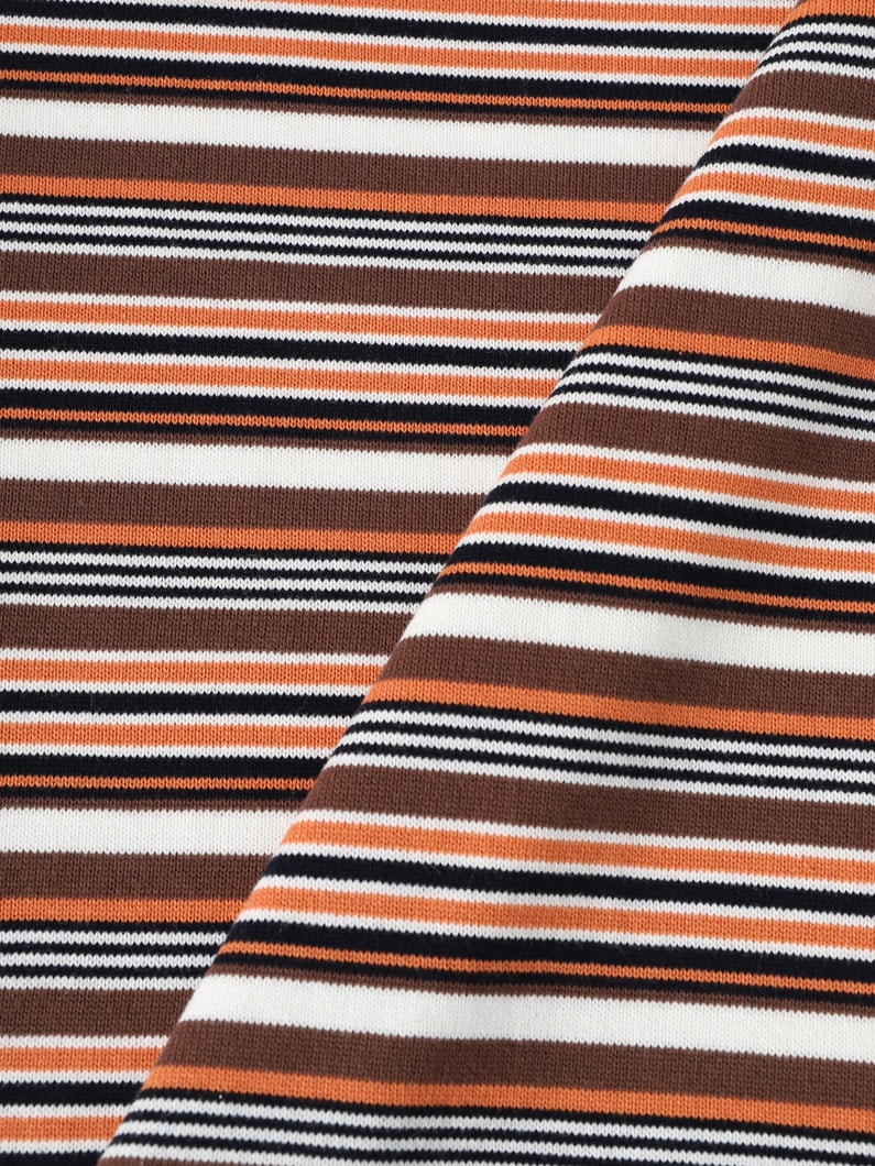 コーマコットン ニット ティー 詳細画像 brown 3