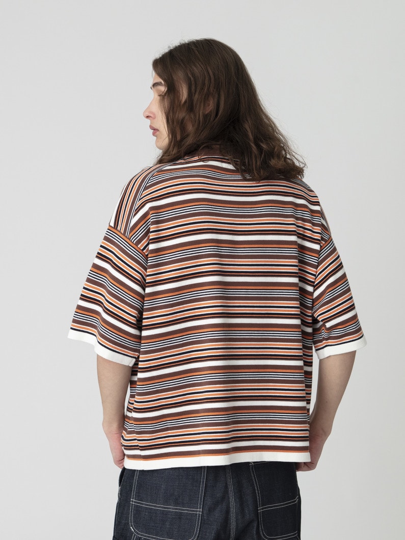 コーマコットン ニット ティー 詳細画像 brown 2