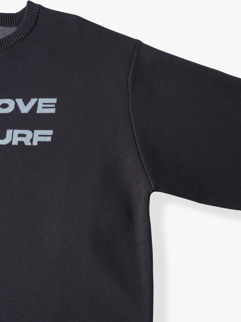 ジャカード ニットプルオーバー（more） 詳細画像 charcoal gray 2