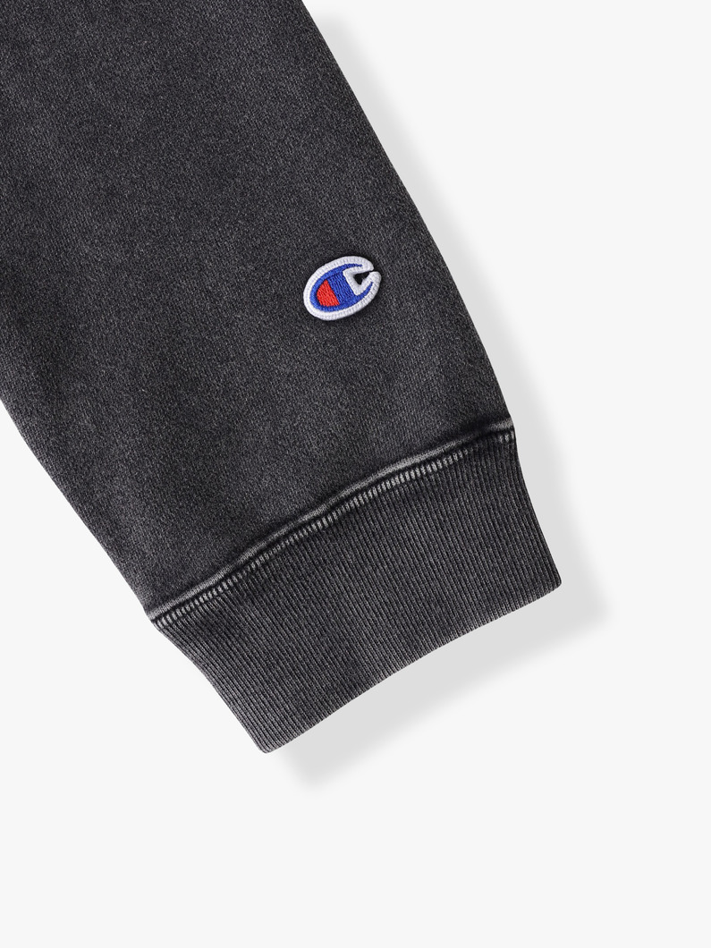 フレンチテリー Rロゴ スウェットプルオーバー 詳細画像 charcoal gray 3