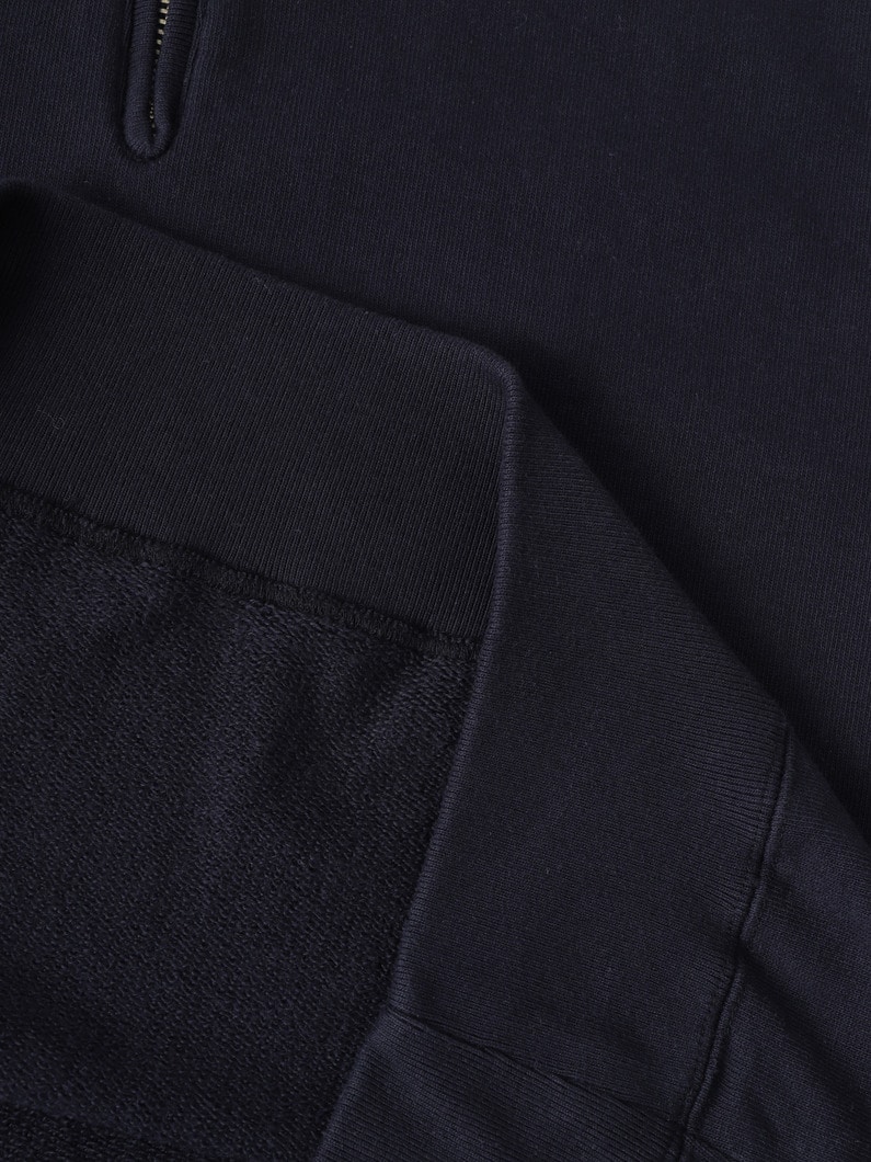 アスレチック ハーフジップ スウェットプルオーバー 詳細画像 navy 3