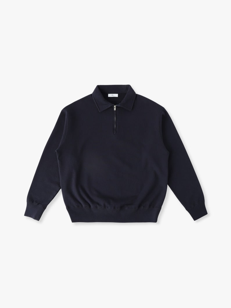アスレチック ハーフジップ スウェットプルオーバー 詳細画像 navy 1