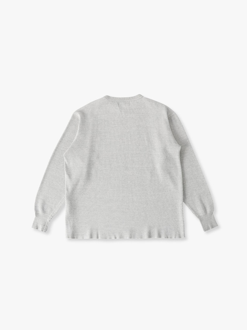 ヴィンテージ サーマル プルオーバー 詳細画像 off white 1