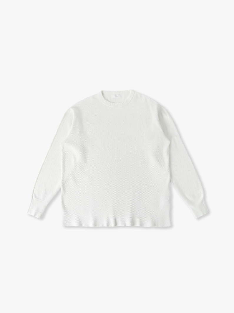 ヴィンテージ サーマル プルオーバー 詳細画像 off white 3