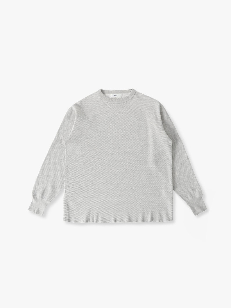 ヴィンテージ サーマル プルオーバー 詳細画像 top gray 3