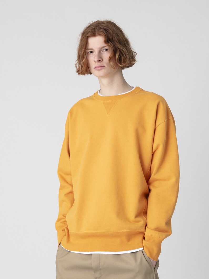 ダメージ スウェットプルオーバー 詳細画像 orange 1
