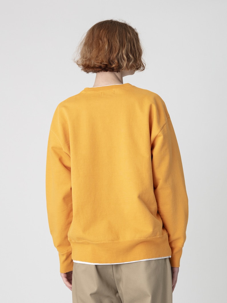 ダメージ スウェットプルオーバー 詳細画像 orange 2