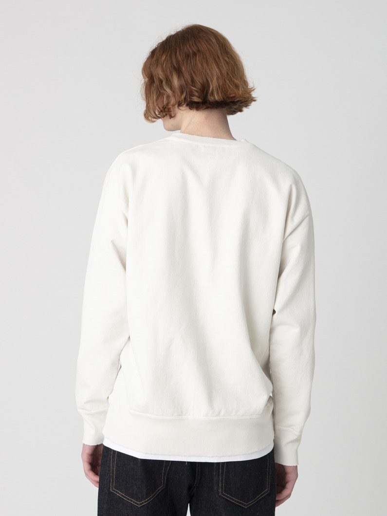 ダメージ スウェットプルオーバー 詳細画像 light gray 2