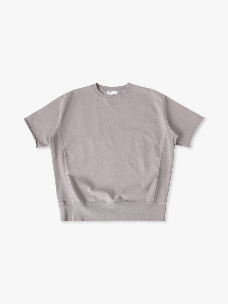 ダメージ カットオフ スウェットティー 詳細画像 greige