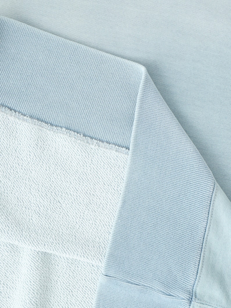 インディゴ ハイゲージ スウェットティー 詳細画像 light blue 3